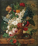 ₴ Картина натюрморт художника от 183 грн.: Ваза с цветами