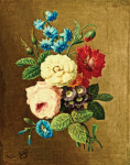 ₴ Картина натюрморт художника от 191 грн.: Цветочная гирлянда