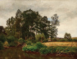₴ Картина пейзаж художника от 186 грн.: Роща деревьев возле Эркрата