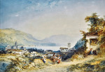 ₴ Картина пейзаж художника от 172 грн: Озеро Комо, Италия