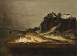 ₴ Картина натюрморт известного художника от 181 грн.: Натюрморт с рыбой