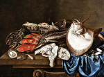 ₴ Картина натюрморт художника от 181 грн.: Рыба на столе