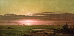 ₴ Репродукция пейзаж от 222 грн.: Закат солнца над Маршленд, Нью-Джерси