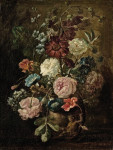 ₴ Репродукція картини натюрморт від 331 грн.: Ваза з квітами