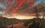 ₴ Картина пейзаж известного художника от 189 грн.: Сумерки в дикой местности