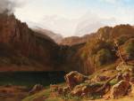₴ Картина пейзаж художника от 204 грн.: Вид Гроссглокнера из Кальса