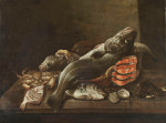 ₴ Картина натюрморт художника от 181 грн.: Натюрморт с рыбой