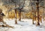 ₴ Картина пейзаж художника от 168 грн.: Ясный зимний день