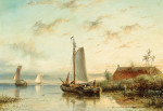 ₴ Картина морской пейзаж художника от 172 грн.: Возвращение на берег