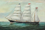 ₴ Картина морской пейзаж художника от 168 грн.: Корабельный портрет "Нордена"