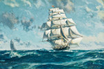 ₴ Картина морской пейзаж современного художника от 184 грн.: "Молния"