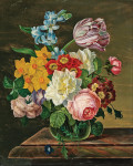 ₴ Репродукція натюрморт від 246 грн.: Букет квітів