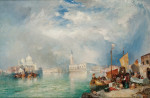 ⚓Репродукция морской пейзаж от 211 грн.: Вход в Большой канал, Венеция