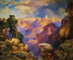 ₴ Репродукция пейзаж от 259 грн.: Гранд Каньон с радугой