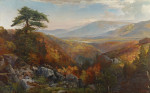 ₴ Репродукция пейзаж от 205 грн.: Долина Катависса осенью