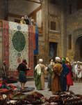 ₴ Репродукція побутовий жанр від 247 грн.: Торговий килим в Каїрі