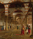 ₴ Картина бытового жанра известного художника от 197 грн.: Молитва в мечети