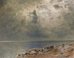 ₴ Картина морской пейзаж художника от 210 грн.: Прибрежный пейзаж