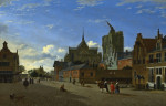 ₴ Картина городской пейзаж известного художника от 179 грн.: Вид в Кельне