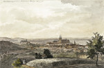 ₴ Картина пейзаж художника от 179 грн.: Вид на Бамберг с юга