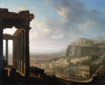 ₴ Картина пейзаж художника від 253 грн.: Руїни стародавнього міст