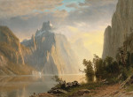 ₴ Картина пейзаж известного художника от 199 грн.: Озеро в Сьерра Невада
