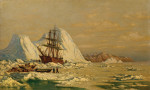 ₴ Картина морской пейзаж художника от 169 грн.: Инцидент китобойного промысла