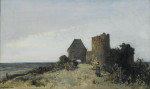 ₴ Репродукция пейзаж от 196 грн.: Руины замка Розмонт