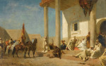 ₴ Картина бытового жанра художника от 174 грн.: Аудиенция в халифат, Сахара