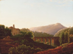 ₴ Репродукция пейзаж от 235 грн.: Мост в Ла-Каве, Неаполитанское королевство