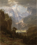 ₴ Репродукція пейзаж від 237 грн.: Скелясті гори, пік Лендера