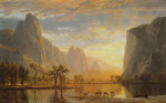 ₴ Картина пейзаж известного художника от 179 грн.: Долина Йосемити