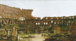 ₴ Репродукция пейзаж от 187 грн.: Интерьер Колизея, Рим