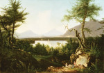 ₴ Репродукция пейзаж от 229 грн.: Озеро Виннипесоки