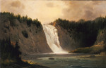 ₴ Картина пейзаж художника от 146 грн.: Водопад на Мон-Моренси