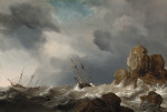 ⚓Картіна морський пейзаж відомого художника від 164 грн.: Кораблі в бурі