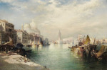 ⚓Картіна морський пейзаж відомого художника від 164 грн.: Лагуна, Венеція