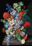 ₴ Картина натюрморт художника от 157 грн.: Большой букет цветов