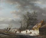 ₴ Картина пейзаж відомого художника від 200 грн.: Зимовий пейзаж