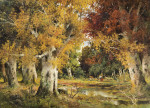 ₴ Картина пейзаж пейзаж известного художника от 173 грн: Осень в лесу
