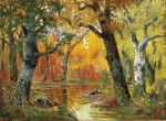 ₴ Картина пейзаж пейзаж известного художника от 177 грн: Осенний лес