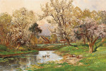 ₴ Картина пейзаж пейзаж известного художника от 164 грн: Весенний пейзаж