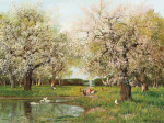 ₴ Картина пейзаж пейзаж відомого художника від 182 грн: Весняний день