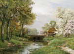 ₴ Картина пейзаж пейзаж відомого художника від 177 грн: Весняний пейзаж