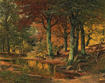 ₴ Картина пейзаж пейзаж відомого художника від 191 грн: Лісовий пейзаж восени