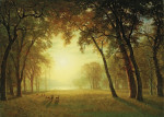 ₴ Картина пейзаж известного художника от 180 грн.: Олени на поляне, Йосемити