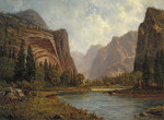 ₴ Картина пейзаж известного художника от 184 грн.: Врата Йосемити