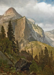 ₴ Картина пейзаж відомого художника від 160 грн.: Північ Дім, долина Йосеміті