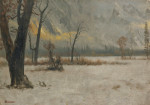 ₴ Картина пейзаж відомого художника від 180 грн.: Зимовий пейзаж