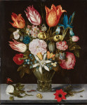 ₴ Репродукция натюрморт от 312 грн.: Цветы в стакане